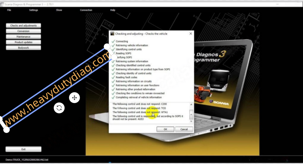 Scania SDP3 2.70.1 Truck Diagnosis & Programming Software (04.2026 Latest Update) - Image 11