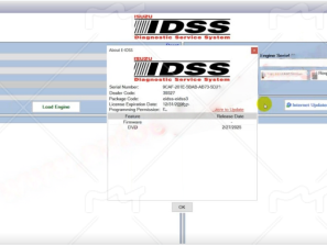 03.2026 ISUZU E-IDSS Diagnostic Software Download and install at high speed