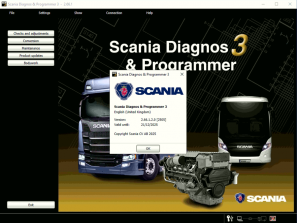 (06.2025)Scania SDP3 2.66.1.2 Diagnosis & Programming Truck Software
