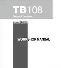Takeuchi Ercavator  workshop EPC+Service Manual 2018 pdf Files