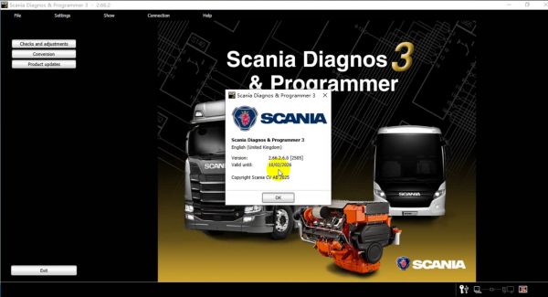 ( 2025.08 ) Scania SDP3 2.66.2.6.0 Marine & Industry Diagnostic SoftwareDownload and Installation