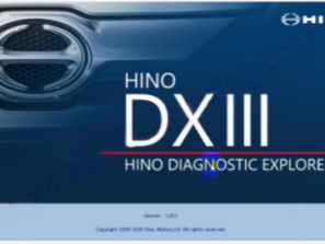 (06.2026) HINO DX3 DX III 1.26.3Truck Diagnostic Software Remote installation