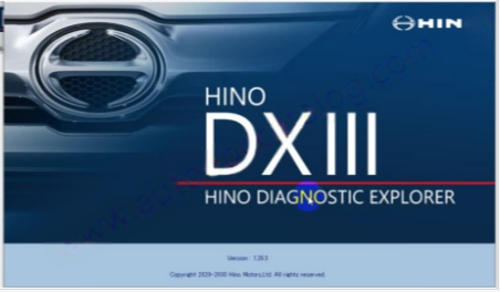 (06.2026) HINO DX3 DX III 1.26.3Truck Diagnostic Software Remote installation