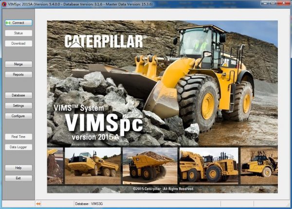 Caterpillar VIMSpc  Diagnostic Software 2015A +Instruction