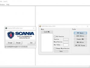 Scania Editor SOPS XML 2018 Program Tool