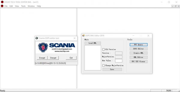 Scania Editor SOPS XML 2018 Program Tool