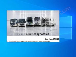 Daimler Truck Offline Diagnostic Software for Benz Work With C6（VCI)  07.2025