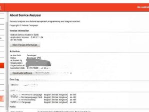 2025.02 Service Analyzer 5.41.0.11 for Bobcat Aftermarket DPF ECU Reset Flash download