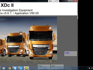 DAF DEVIE XDc II Runtime 5.6.1 Diagnostic Software VMware Version