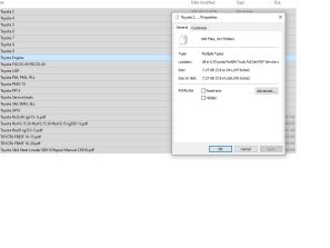 Toyota Forklift Truck Parts+Service Manuals PDF Download