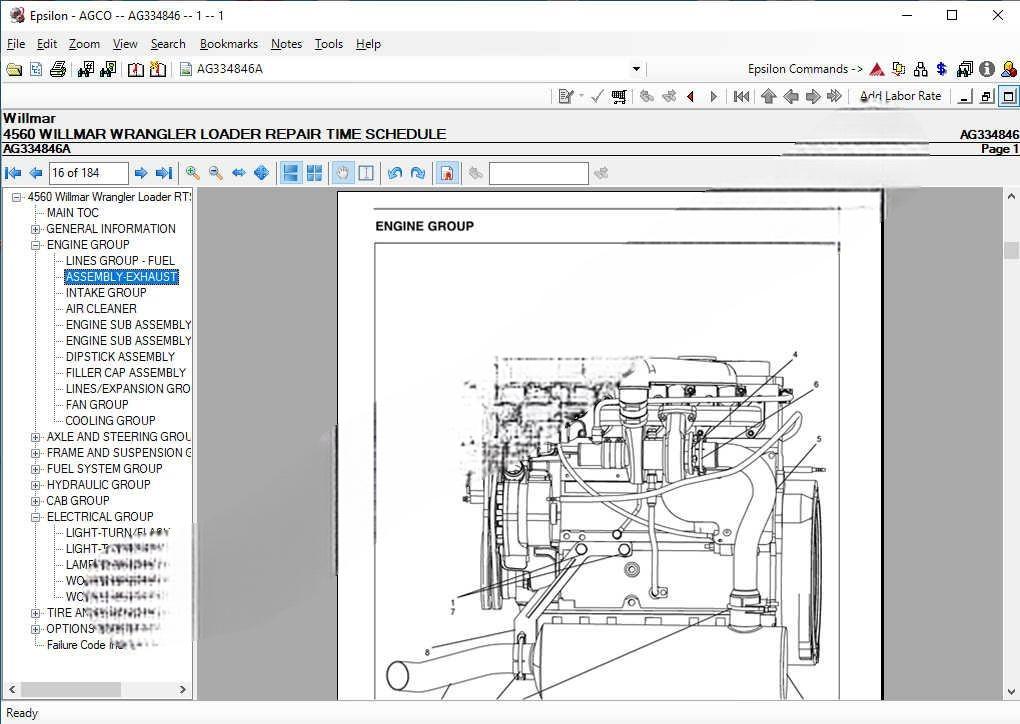 01.2021 AGCO Willmar NA Parts Books & Workshop Service