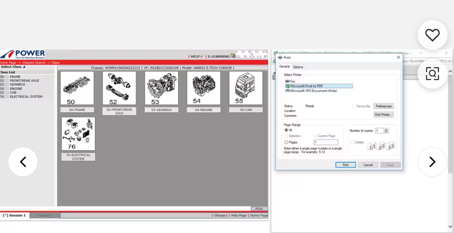 2025 Q1 IVECO Power EPC for Truck & Bus Download and installation services - Image 4