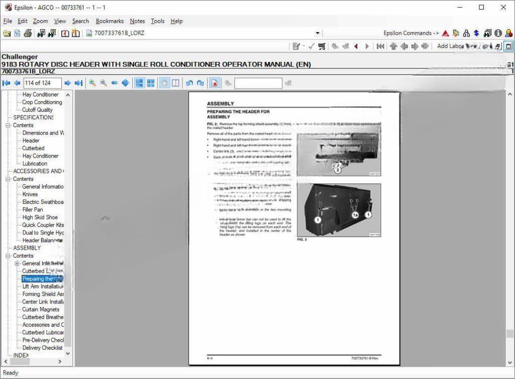 01.2021 AGCO Challenger Europe UK Parts Books & Workshop Service Manuals - Image 4