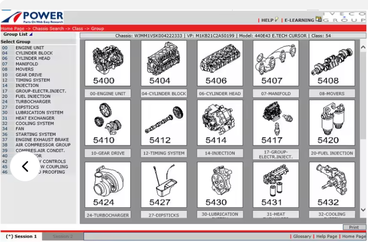 2025 Q1 IVECO Power EPC for Truck & Bus Download and installation services - Image 2