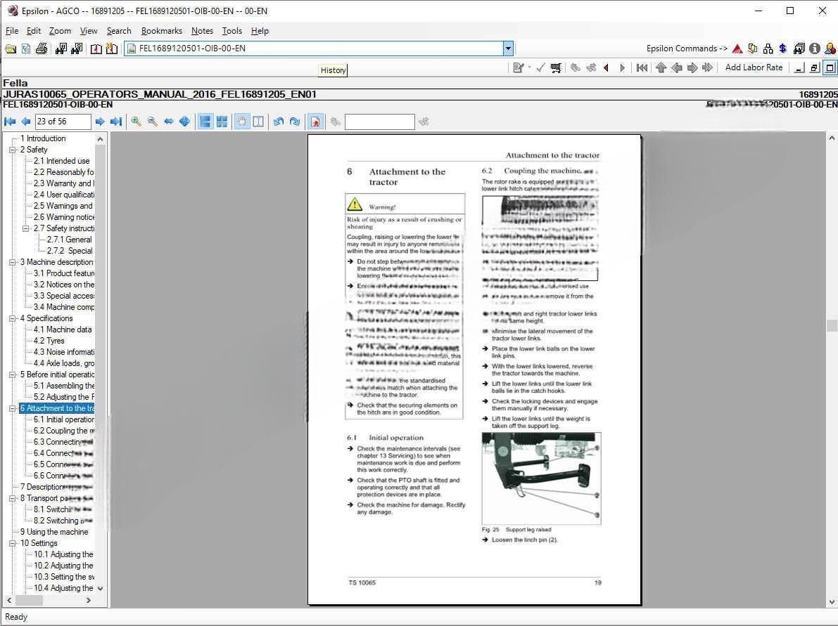 01.2021 AGCO Fella Europe Parts Books+Workshop Service Manuals - Image 5