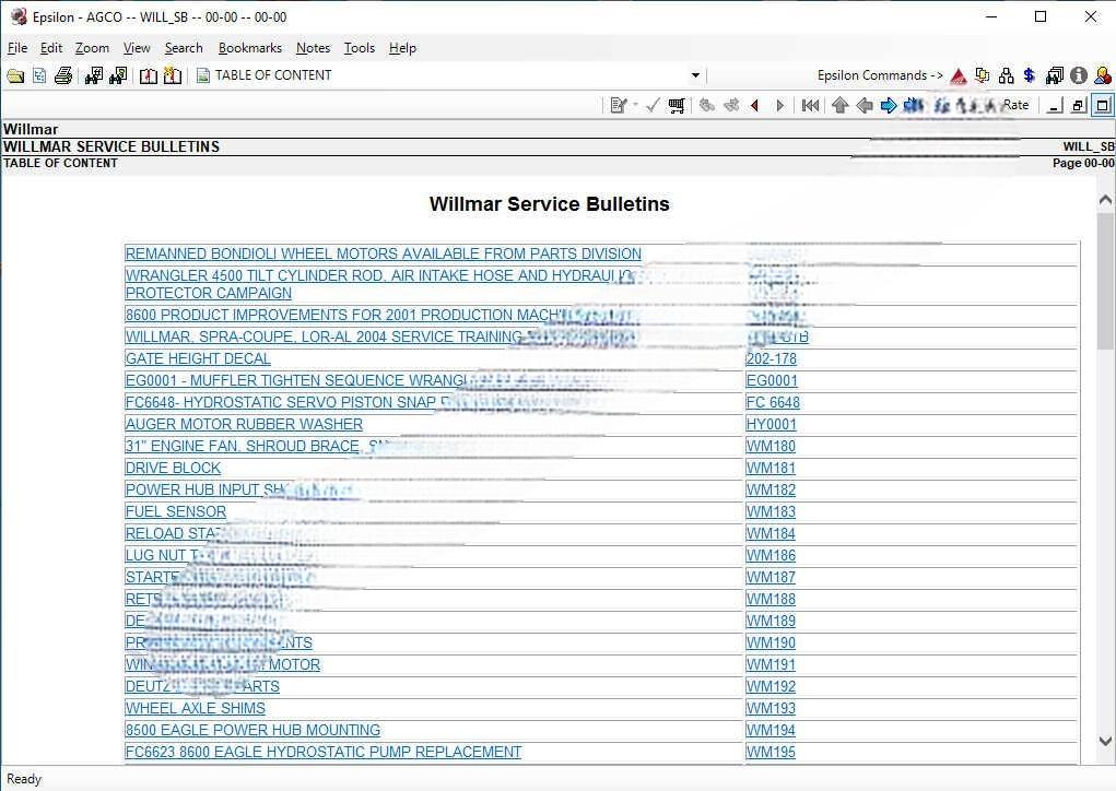 01.2021 AGCO Willmar NA Parts Books & Workshop Service - Image 6