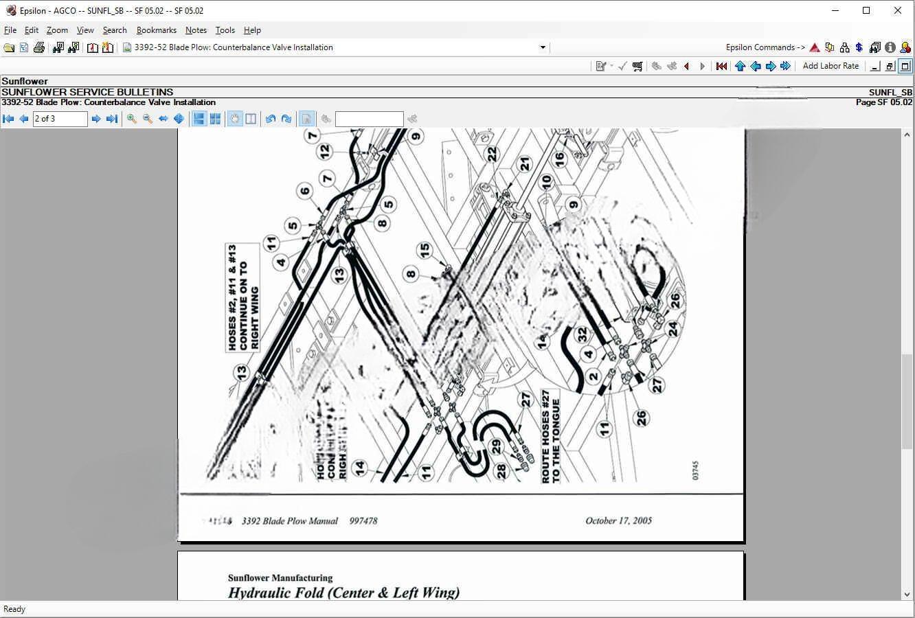 01.2021 AGCO (Sunflower )Europe Parts Books & Workshop Service Manuals - Image 7