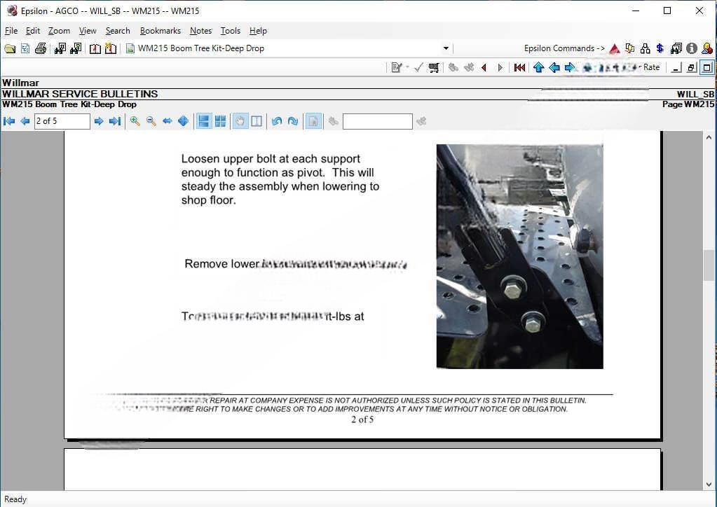 01.2021 AGCO Willmar NA Parts Books & Workshop Service - Image 7