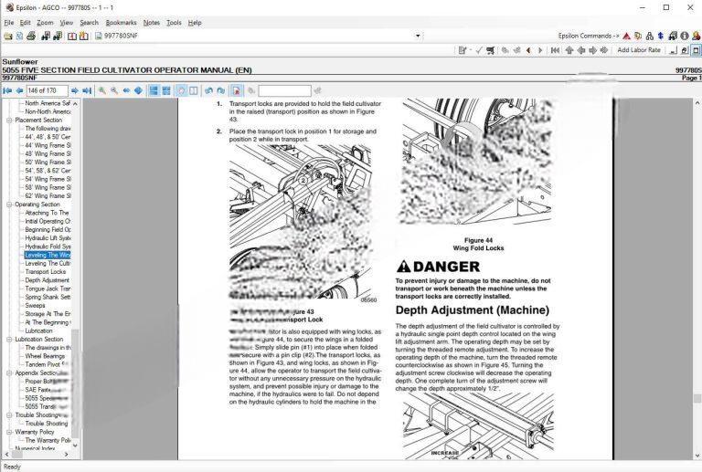 01.2021 AGCO (Sunflower )Europe Parts Books & Workshop Service Manuals - Image 2