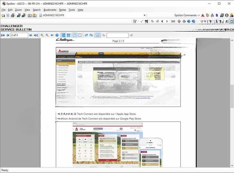 01.2021 AGCO Challenger Europe UK Parts Books & Workshop Service Manuals - Image 2