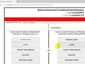 Bobcat BATS 01.2022 Advanced Troubleshooting System v2.4