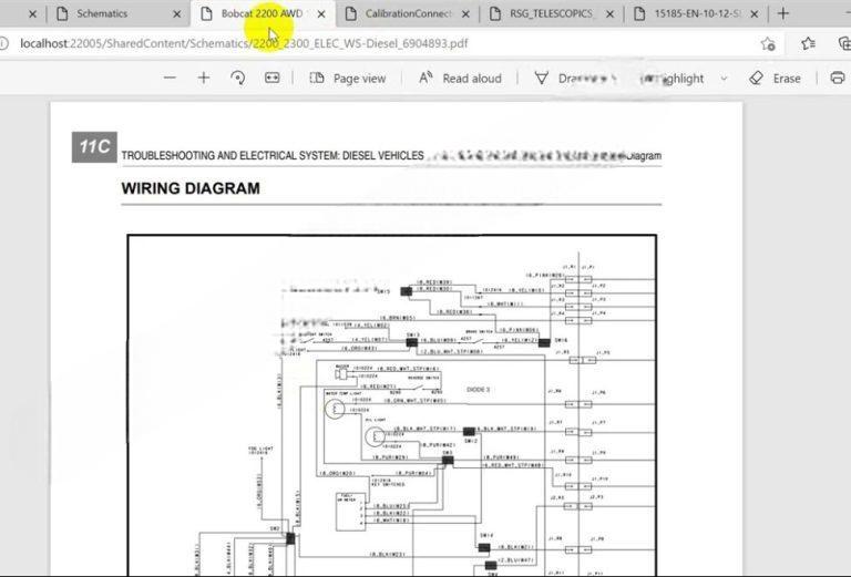 Bobcat BATS 01.2022 Advanced Troubleshooting System v2.4 - Image 6