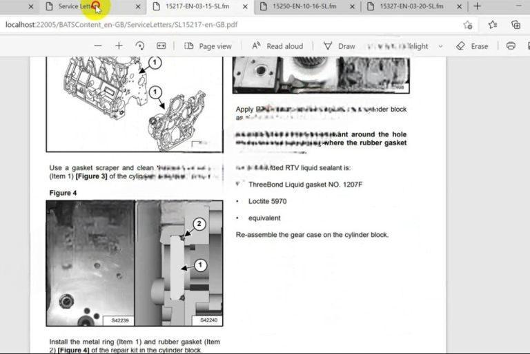 Bobcat BATS 01.2022 Advanced Troubleshooting System v2.4 - Image 8