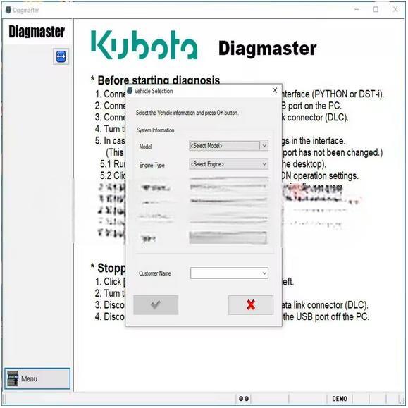 02.2025 Kubota DiagMaster 25.02.01 Level 9 Applicable MERLO,Manitou,Carrier,Nonself,CNH,Bobcat - Image 2