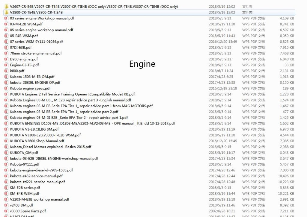 Kubota Machine Workshop Service Manual+EPC PDF Download (Not Full) - Image 4