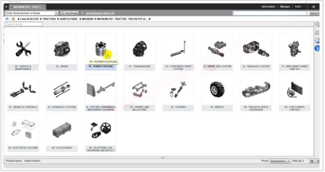 CNH's Case CE EUR 07/2019 EPC Electrical Spare Parts Catalogue - Image 5
