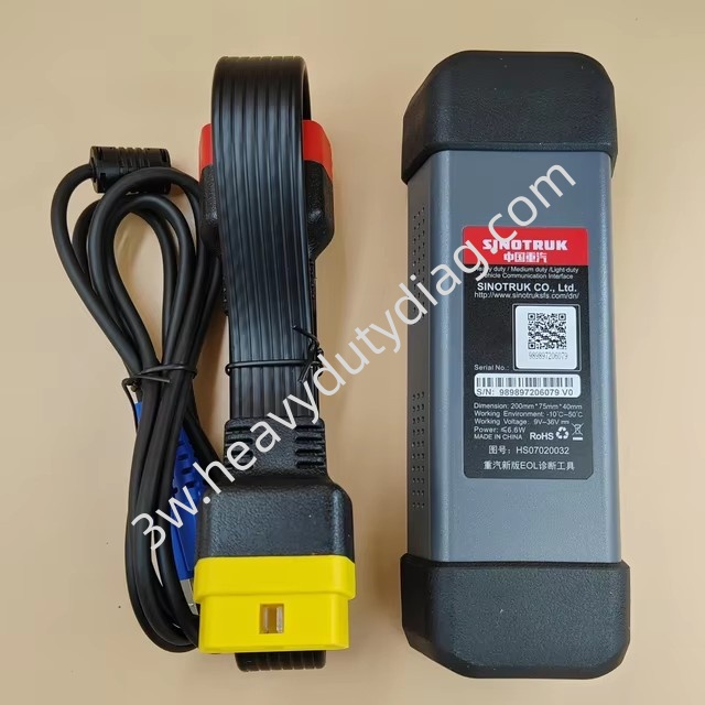 Genuine Sinotruck EOL OBD Diesel Truck Scanner Diagnostic Tool For HOWO A7/T7H/Sitrak/Hohan - Image 2