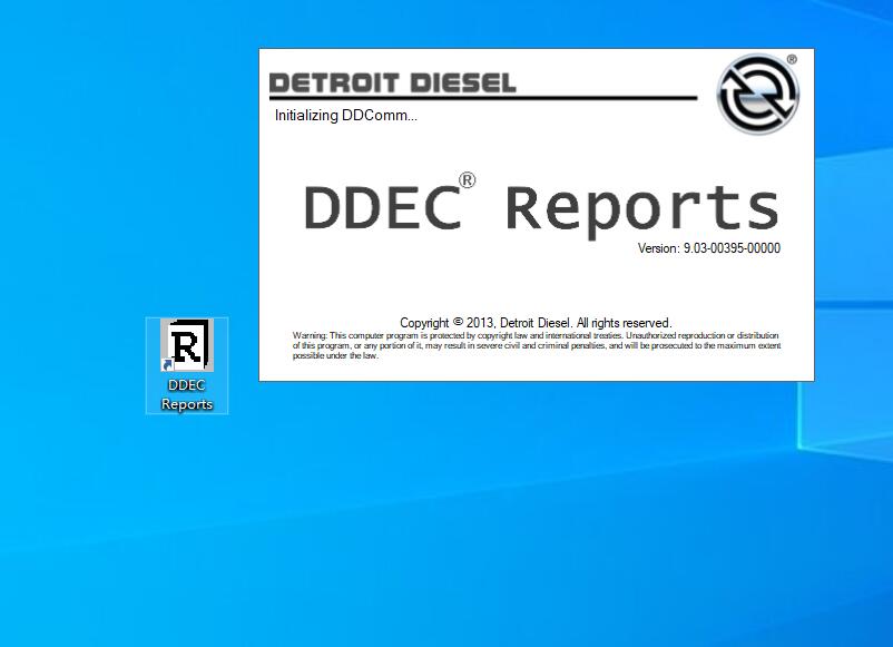 Detroit Diesel DDEC Reports 9.03