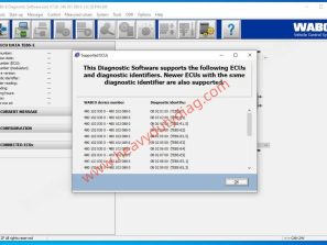 12.2025 WABCO TEBS-E 7.2 Diagnostic Software for Trailer Electronic Braking System