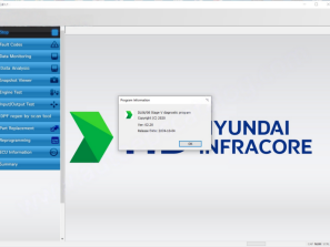 DOOSAN DIAGNOSTIC TOOL STAGE V DLO6-O8 ENGINE O2.20 [10.2024]