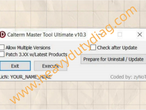 Cummins Calterm Master Tool Ultimate V10.5