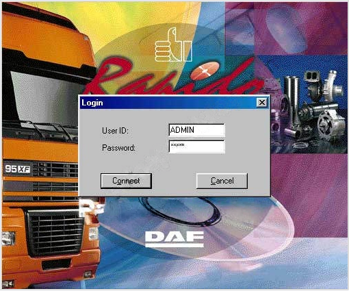 2016 DAF Parts Rapido EPC Download & Installation+Instruction