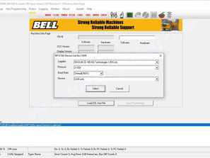Bell Cancomm 5.07.0 Dealer Heavy Machinery Diagnostic Software Installation Service