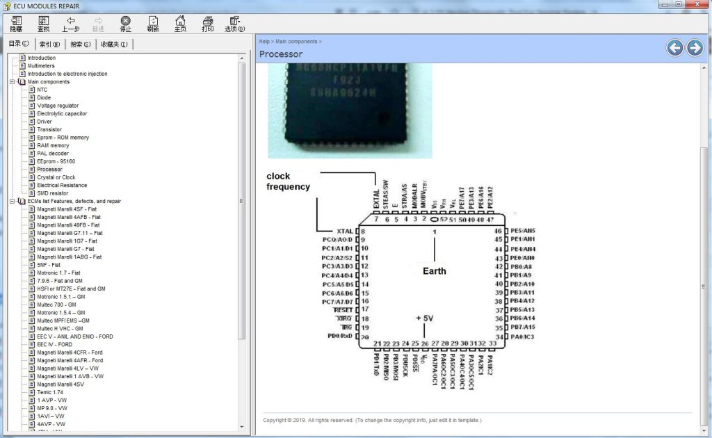 ECU Modules Repair Helper Components & PINOUT - Image 4