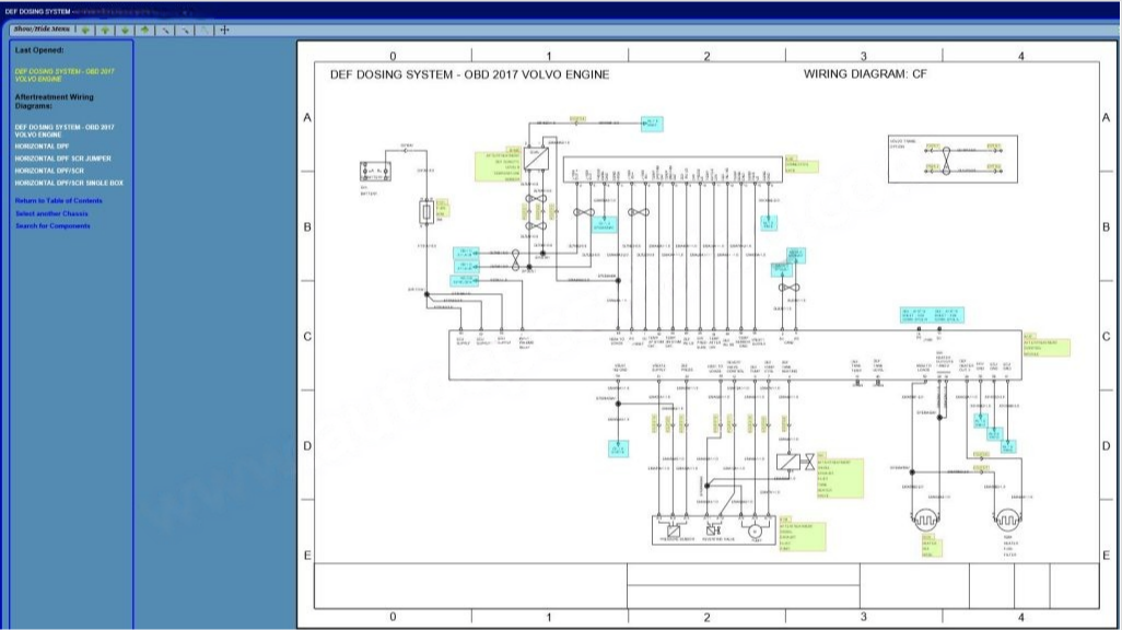 Vovol Truck North America Electrical Wiring Documentation 2017 - Image 3