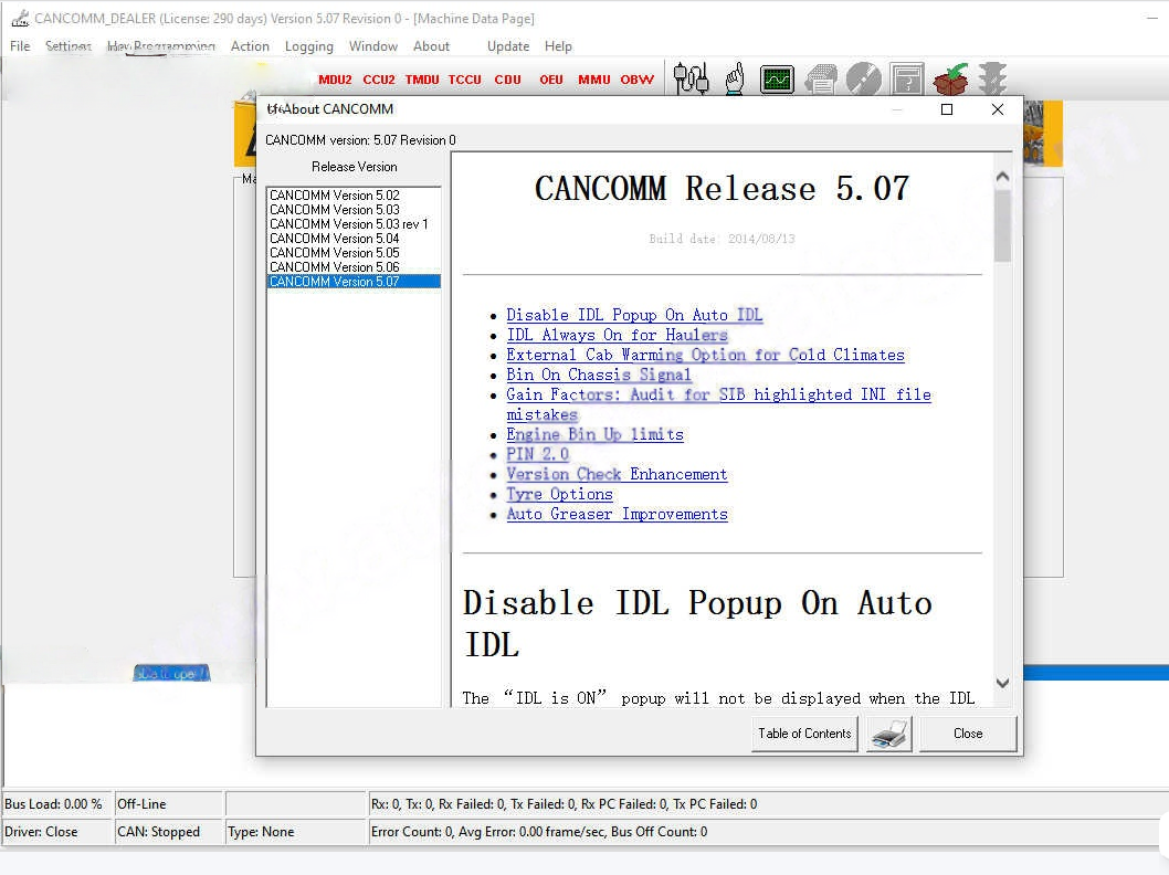 Bell Cancomm 5.07.0 Dealer Heavy Machinery Diagnostic Software Installation Service - Image 5