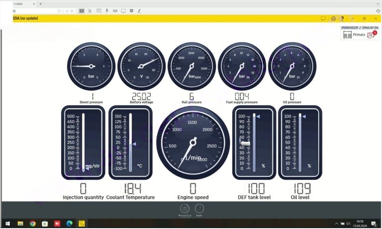 Latest 2026 LiDIA Liebherr Engine Diagnostic Tool Super Factory Full Permission - Image 9