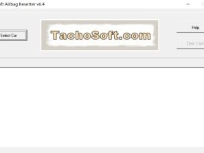 Tachosoft Airbag Resetter V6.4 Airbag ECU Dumps Crashdata Reset 100% Work