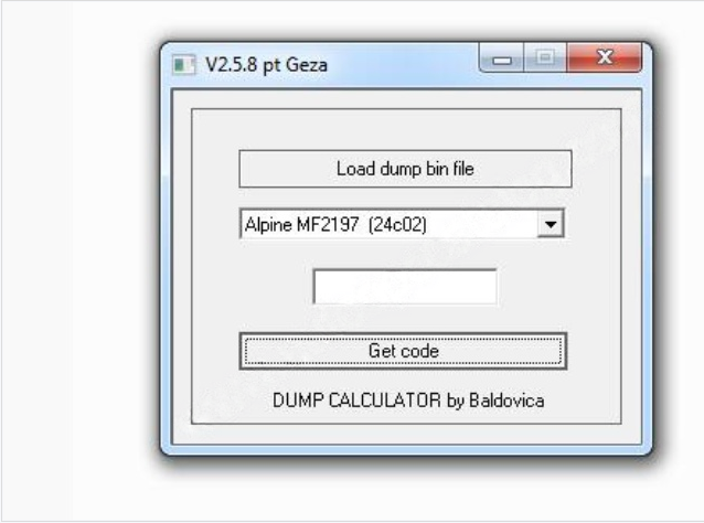 2.5.8 pt geza Universal Car Radio Unlock Code calculator Download - Image 2