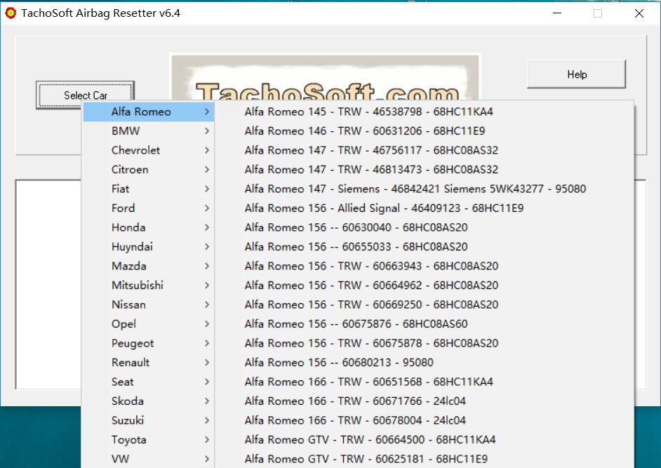 Tachosoft Airbag Resetter V6.4 Airbag ECU Dumps Crashdata Reset 100% Work - Image 3
