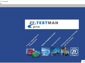 ZF Testman Pro 10.5 Transmission Diagnostic Software for ZF Commercial & Off‑Highway Transmissions