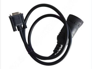Liebherr SCULi LiDIA CANfox Diagnostic Adapter Cable DB9 to 9‑Pin Deutsch