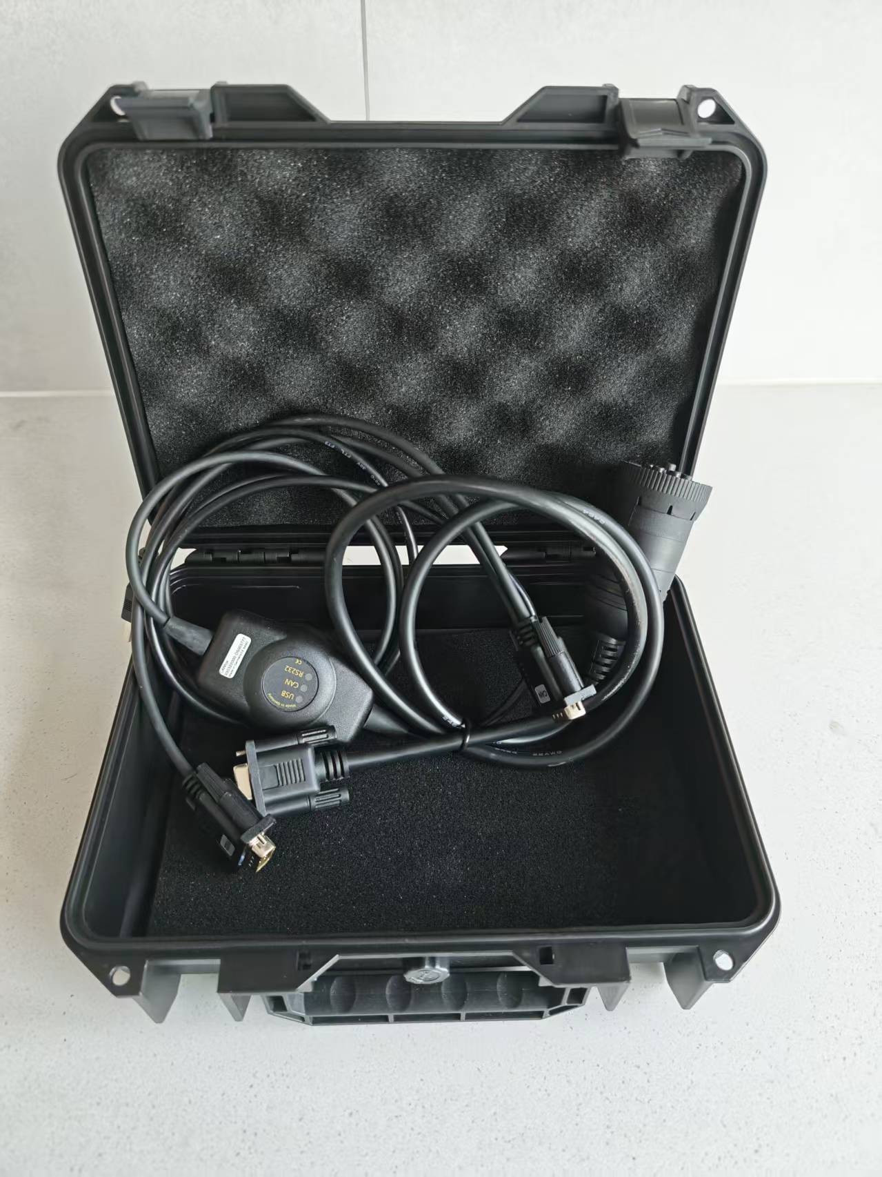 Liebherr Diagnostic Kit SCULi LiDIA CANfox with 9‑Pin Deutsch Cable for Excavator Crane