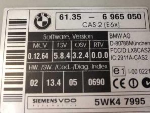 BMW Mini EWS CAS Working EEPROM Dump Data Download