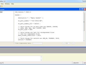 Jaguar Land Rover VBF Editor 1.0 Engineering VBF Files Editing Tool