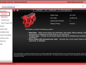 PowerSpec 12.0.0.29 for Cummings Diesel Engine ECM Calibration Tool